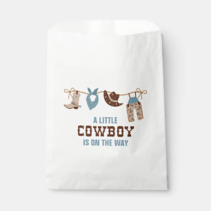 Rodeo Western Cowboy Baby Shower Favour Bag