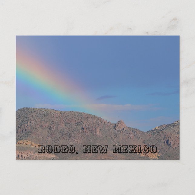 Rodeo's Rainbow Up Close Postcard (Front)