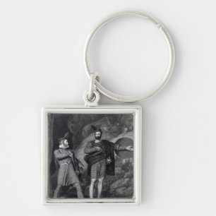 Roderick Dhu and a Clansman Key Ring