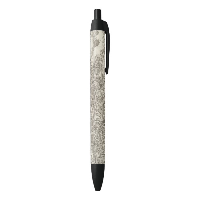 Rodez Black Ink Pen (Bottom (Vertical))