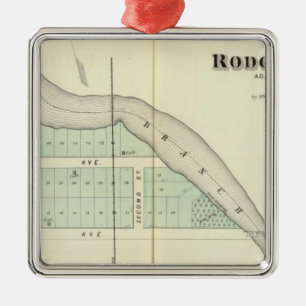 Rodger's Park, adjoining Spring Lake Metal Tree Decoration