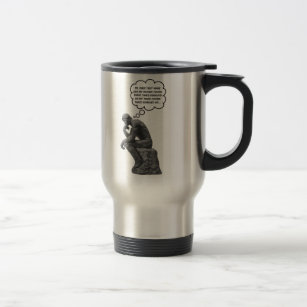 Rodin's Thinker - Cousins Travel Mug