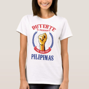 Rodrigo Duterte for President of the Philippines T-Shirt