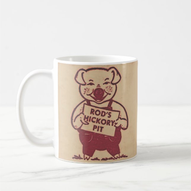 Rod's Hickory Pit Mug (Left)