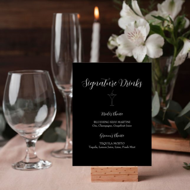 ROE Black & White Signature Drinks Sign (Creator Uploaded)