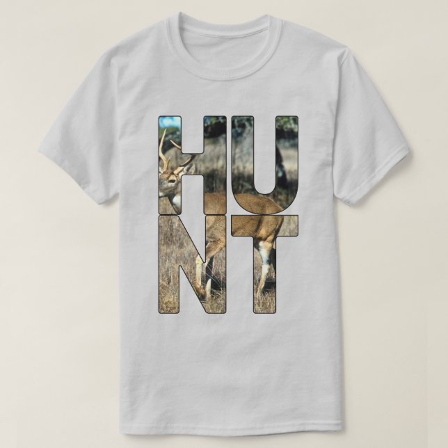 Roe Deer Hunting T-Shirt (Design Front)