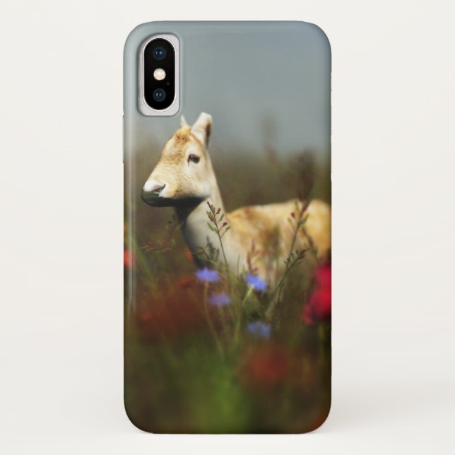 Roe in a Meadow iPhone Case-Mate Case (Back)