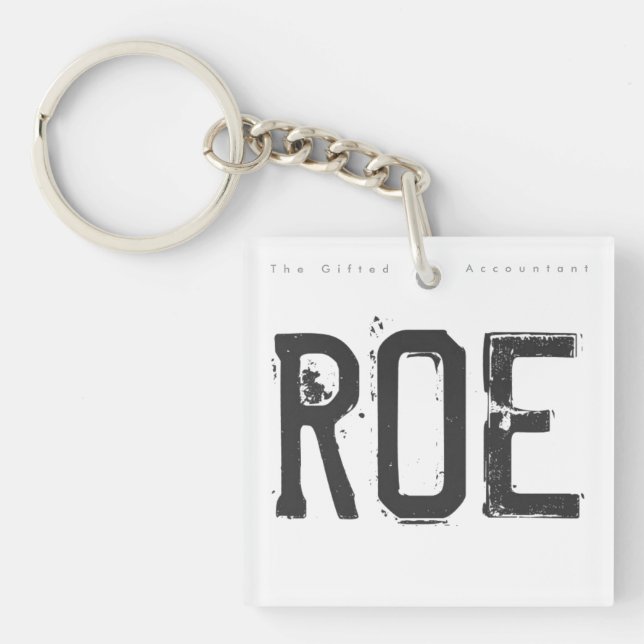 "ROE" KEY RING (Front)