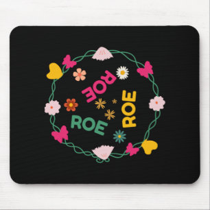 Roe Roe Roe Floral Look Mouse Pad