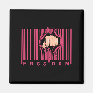 Roe Roe Roe Your Vote freedom Magnet