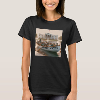 Roe Roe Roe Your Vote T-Shirt