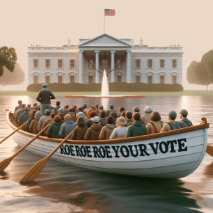 Roe Roe Roe Your Vote T-Shirt