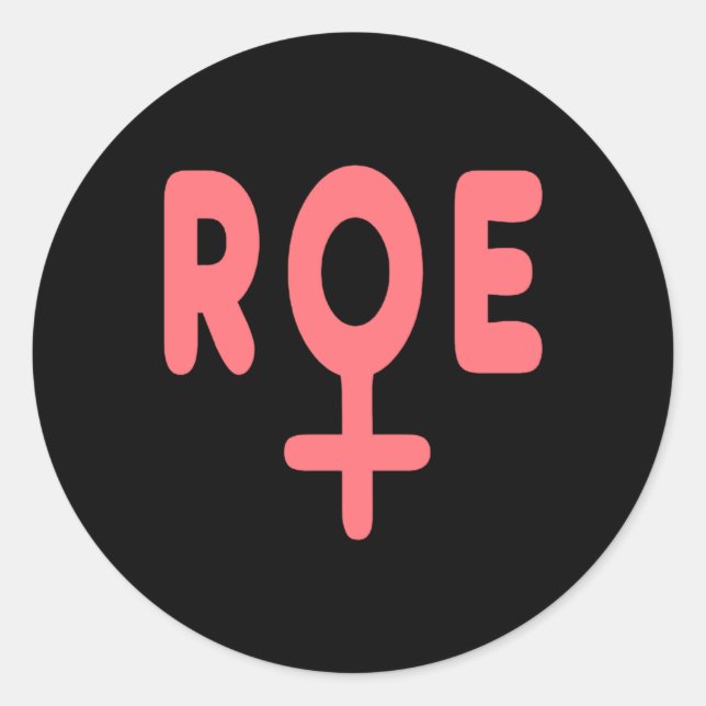 roe v wade  7 classic round sticker (Front)