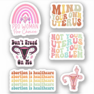 Roe V Wade Sticker Pack, Abortion, Pro Choice