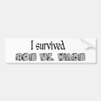 Roe vs Wade Sticker