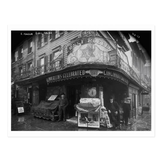 Roeber's Cafe Saloon, New York City Vintage Postcard