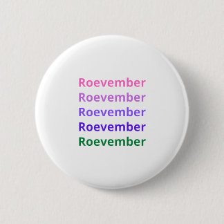 Roevember 6 Cm Round Badge
