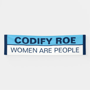 Roevember Codify Roe Women Are People Banner