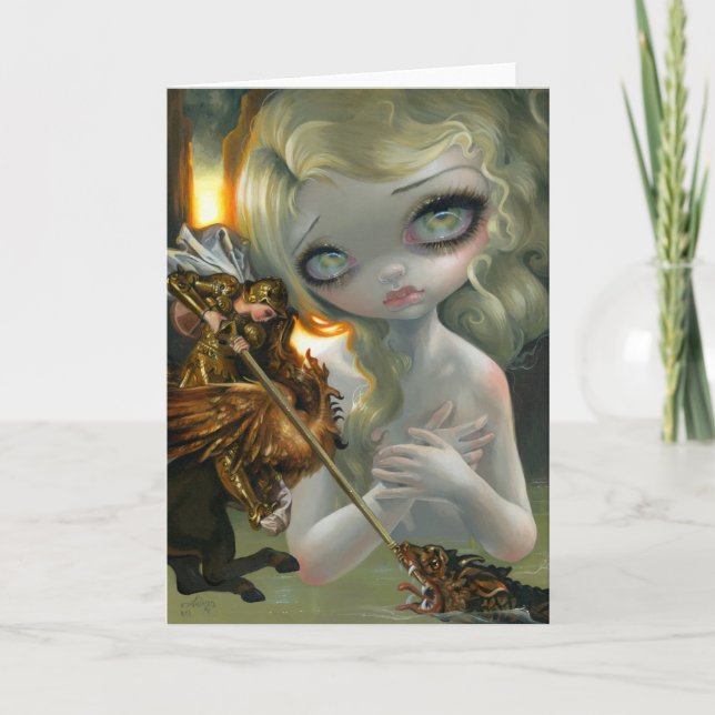 "Roger and Angelica" Greeting Card (Front)