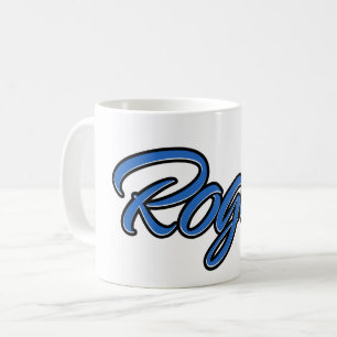 Roger first name name name blue Tasse Kaffeetasse Coffee Mug