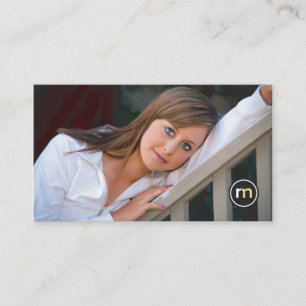 Roger Mathis Photography Business Card, Seniors Card
