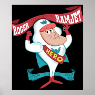 Roger Ramjet  hero of our nation Poster