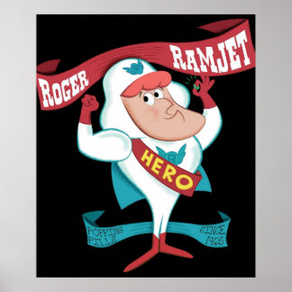 Roger Ramjet hero of our nation Poster
