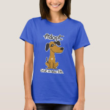 Roger, the adopted dog.