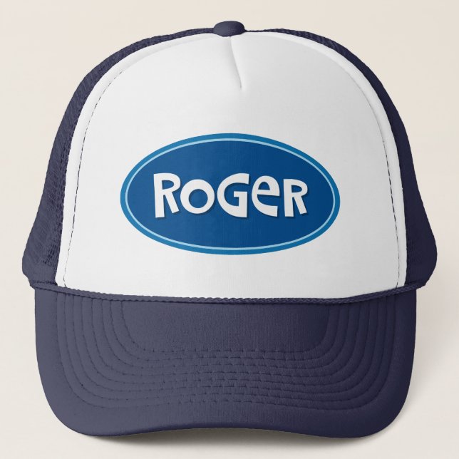 Roger Trucker Hat (Front)