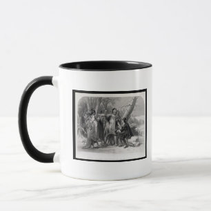 Roger Williams sheltered by the Narragansetts Mug