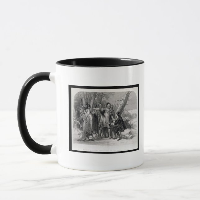 Roger Williams sheltered by the Narragansetts Mug (Left)