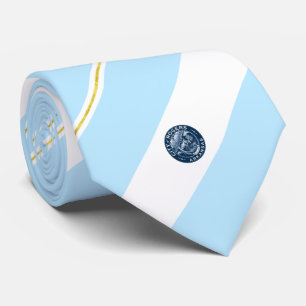 Rogers (Arkansas) city flag Neck Tie