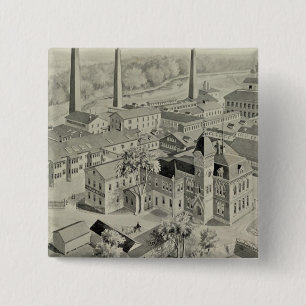 Rogers & Bro works 15 Cm Square Badge