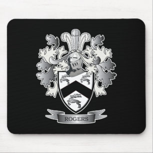 Rogers Coat of Arms Mouse Pad