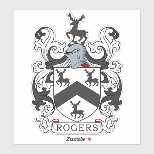 Rogers Family Crest (Sheet)