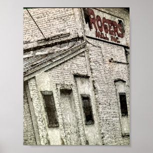 " Rogers Feed Mill " - Print