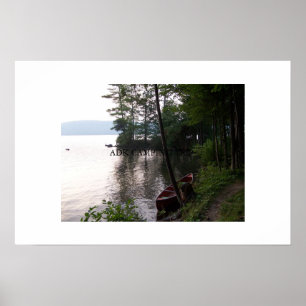 ROGERS ROCK LAKE GEORGE NY POSTER