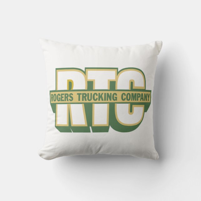 Rogers Trucking Company Cushion (Front)