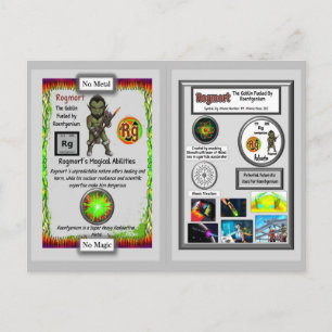 Rogmort Presents Roentgenium Trading Card