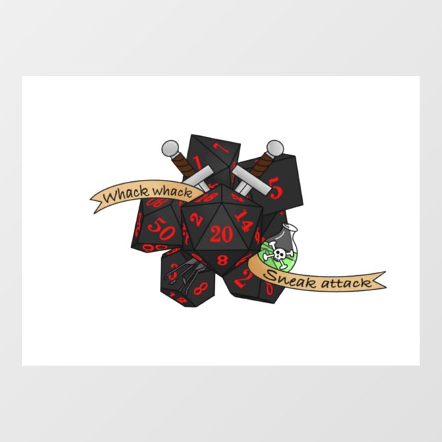 Rogue Dice Design (Sheet)
