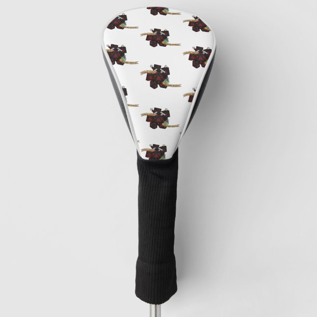 Rogue Dice Design Golf Head Cover (Front)