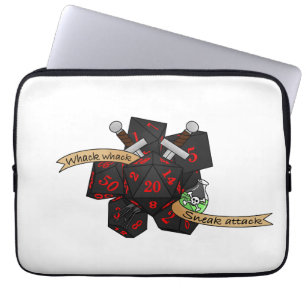 Rogue Dice Design Laptop Sleeve