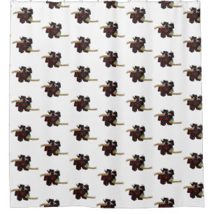 Rogue Dice Design Shower Curtain