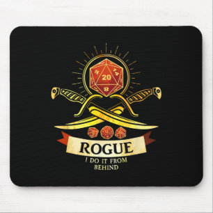 Rogue Fantasy Gamer Rpg Cl Mouse Pad