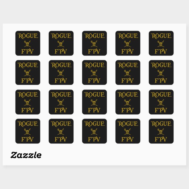 Rogue FPV Slap Stickers (Sheet)