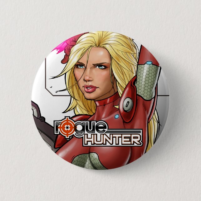 Rogue Hunter Button (Front)