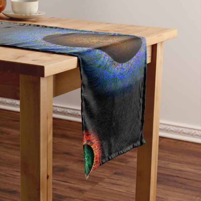 Rogue Planets Short Table Runner (In Situ)