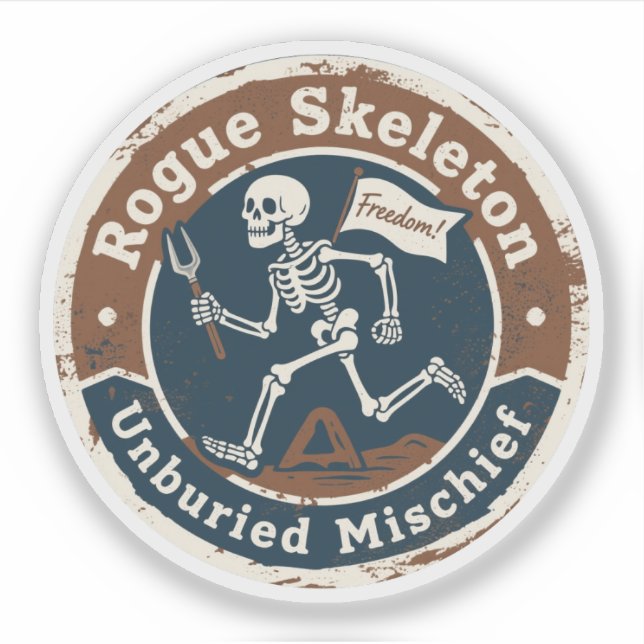 Rogue Skeleton's Archaeological Prank (Front)