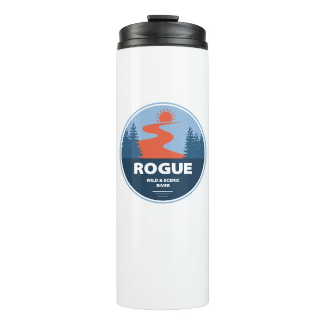 Rogue Wild And Scenic River Thermal Tumbler (Front)