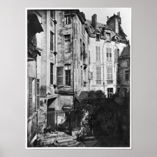 Rohan courtyard, Paris, 1858-78 Poster